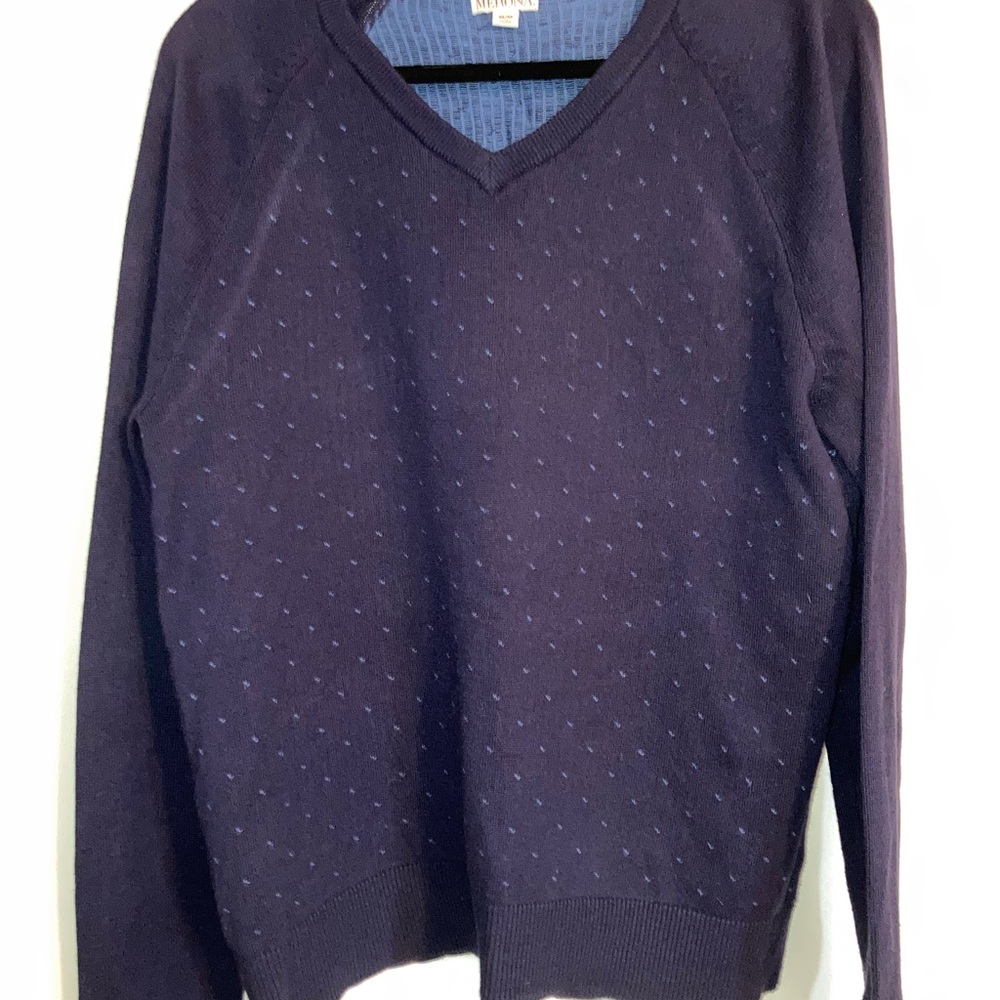 Merona Men’s Blue Knit Sweater *Size Medium*